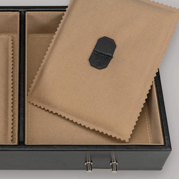 WINDROSE | Schmuckkoffer Ambiance Rindleder schwarz (803244.08)